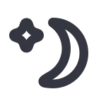 Moon Alt SVG Icon